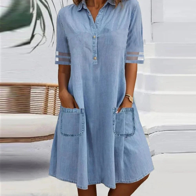 Charlotte™ | Denim SummerEase jurk