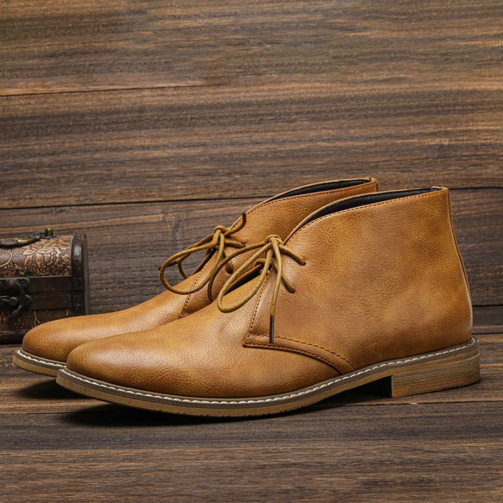 Chukka Boots van Leer
