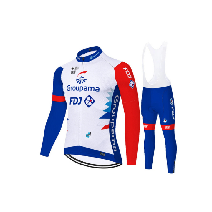 FDJ – Professioneel langarm wielerset