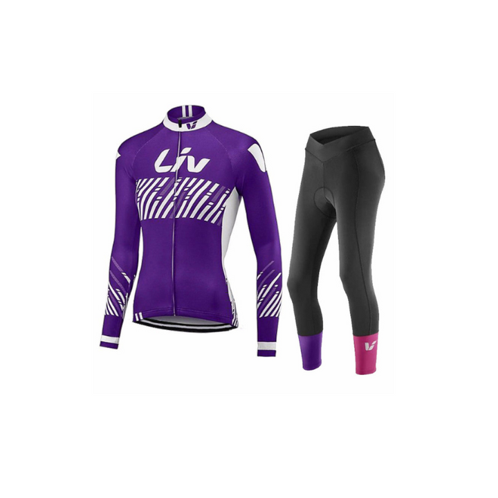 LIV 2K24 – PRO Dames Winter-Fietskleding Set