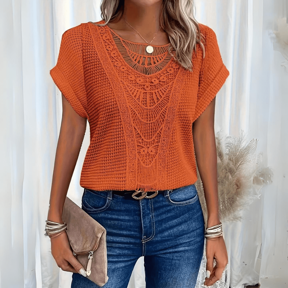 Elegante Ibiza-style blouse