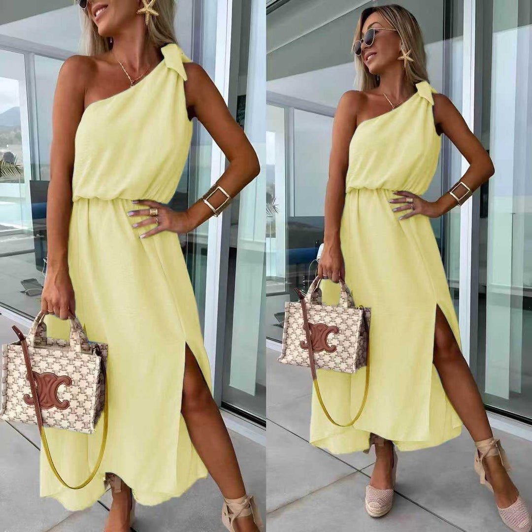 Lisa™ One-Shoulder Jurk