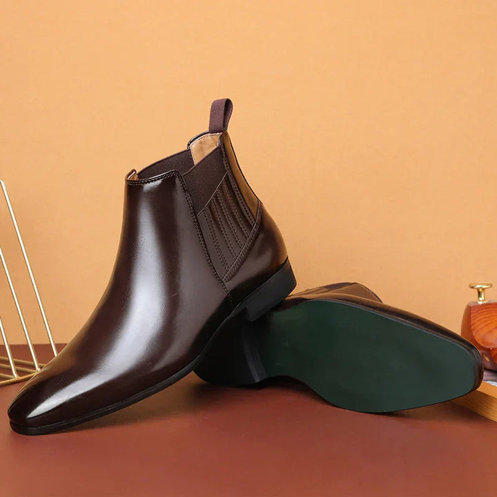 Klassieke Leren Chelsea Boots