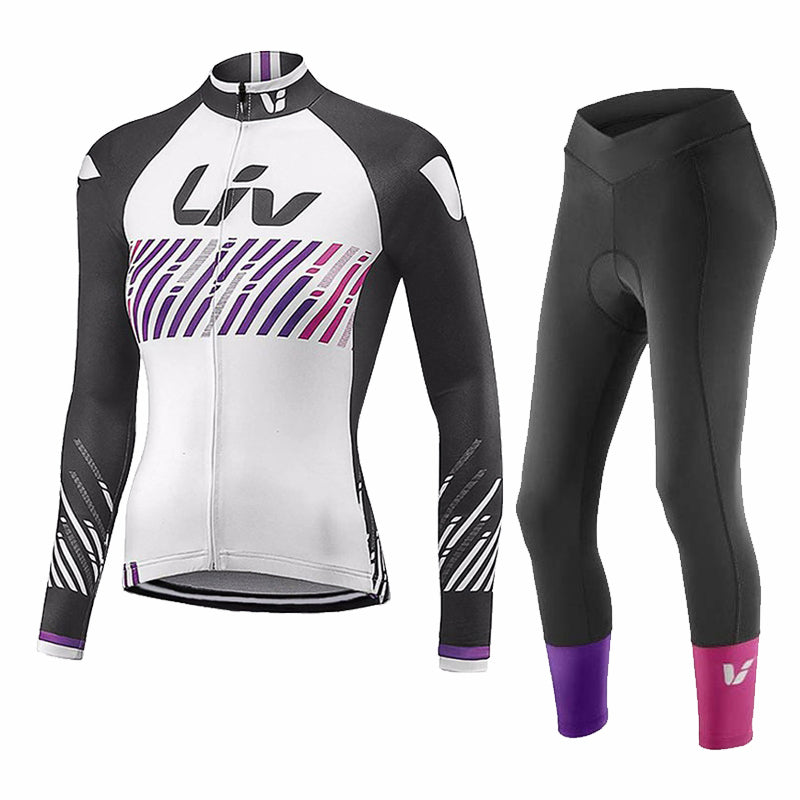 LIV 2K24 – PRO Dames Winter-Fietskleding Set