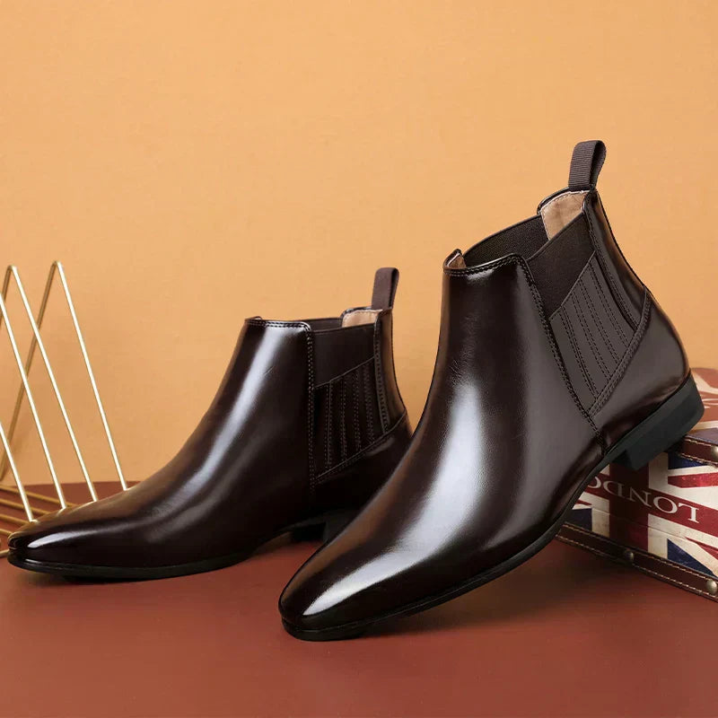 Klassieke Leren Chelsea Boots