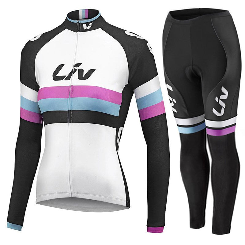 LIV 2K24 – PRO Dames Winter-Fietskleding Set