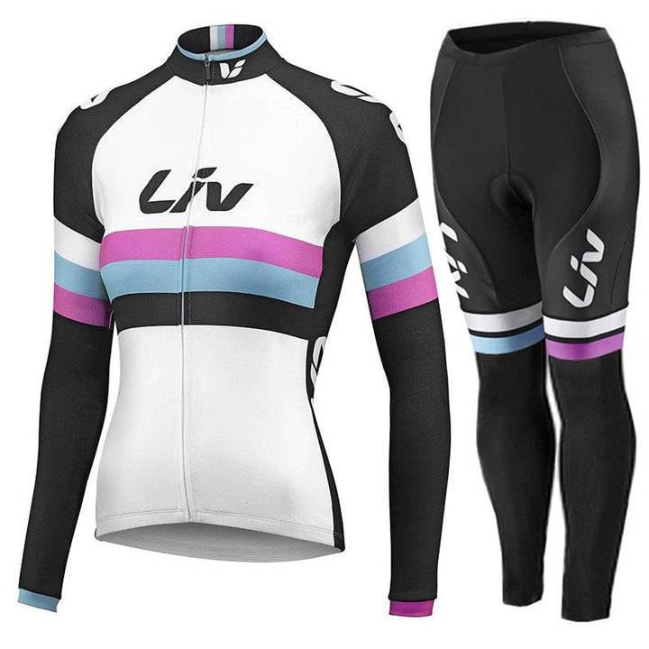 LIV 2K24 – PRO Dames Winter-Fietskleding Set