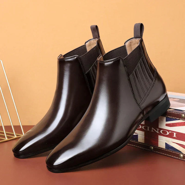 Klassieke Leren Chelsea Boots