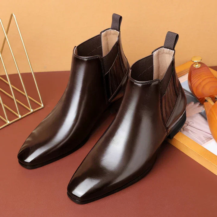 Klassieke Leren Chelsea Boots