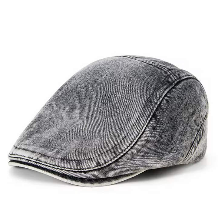 Olivier™ | Denim stijl baret
