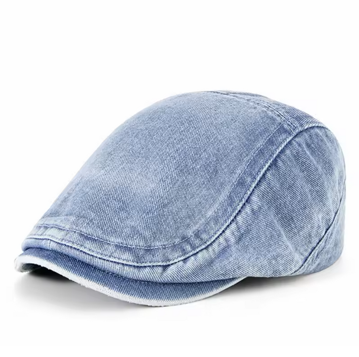 Olivier™ | Denim stijl baret