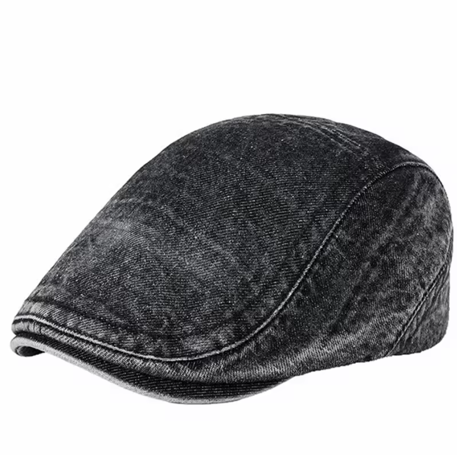 Olivier™ | Denim stijl baret