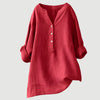Sia™ | Luchtige en Comfortabele Linnen Damesblouse