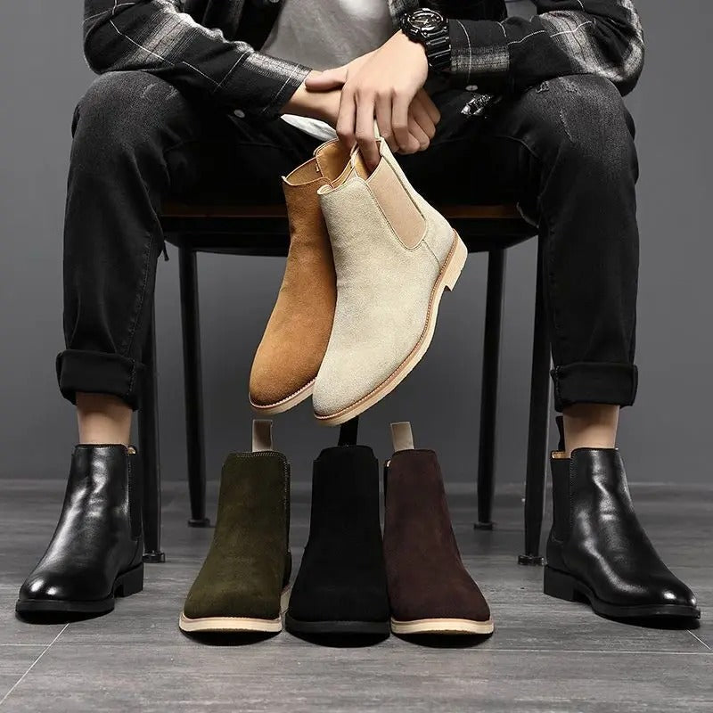 Chelsea Boots van Suède