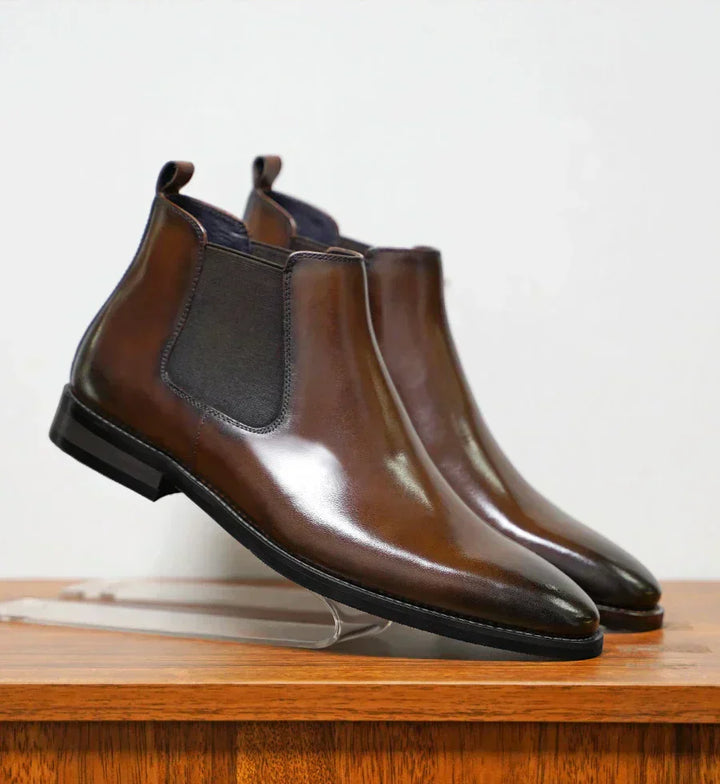 Chelsea Boots van verfijnd leer