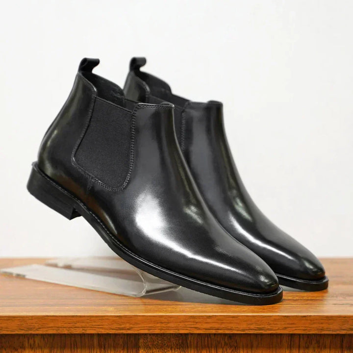 Chelsea Boots van verfijnd leer